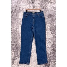 Abercrombie  Fitch Jeans 31 / 12 90s Straight Ultra High Rise Dark Denim Wash