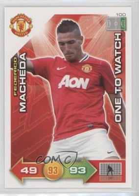 2011-12 Panini Adrenalyn XL Manchester United One to Watch Federico Macheda 1j8