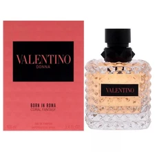 Valentln 0 Donna Born In Roma Coral Fantasy Perfume 3.4oz EDP Spray for Women US