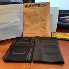 NEW Bag Bodyprox Knee Compression Sleeves Ultimate Support 1 Pair Black Size L