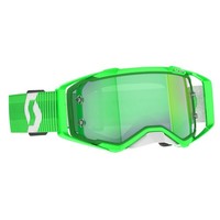 Scott Goggle Prospect Neon GrüN Weiß Chrome Works Sport Brille Mtb Dh Mx