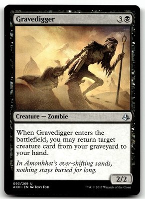 Gravedigger 93 Magic The Gathering- Amonkhet