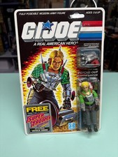 1987 G.I. Joe Psyche-Out Super Soldier Sticker MOC SEALED Issues