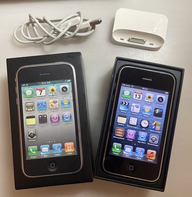 Apple iPhone 3GS 8GB schwarz MC637DN/A ohne Simlock mit OVP inkl. Dock