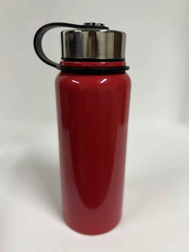 Botella de agua de acero inoxidable aislada al vacío de 20 oz, bebidas frías y calientes sin BPA Foto 3 de 4