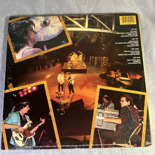 Stevie Ray Vaughan and Double Trouble - Live Alive! Vinyl 1986 E2 40511 Gatefold - Picture 2 of 15