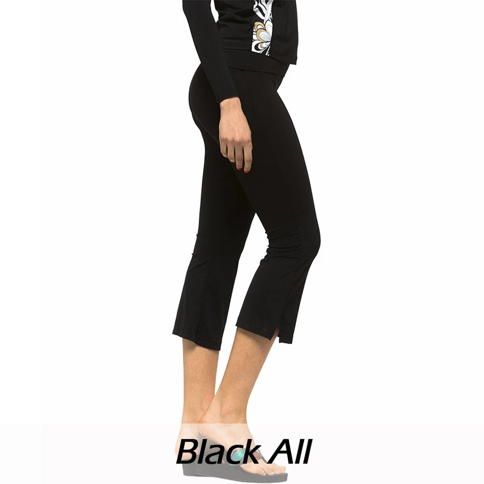 Private Island Hawaii Mujeres Capri Bootcut Leggings Traje de baño Playa Baño Parte inferior Foto 2 de 4