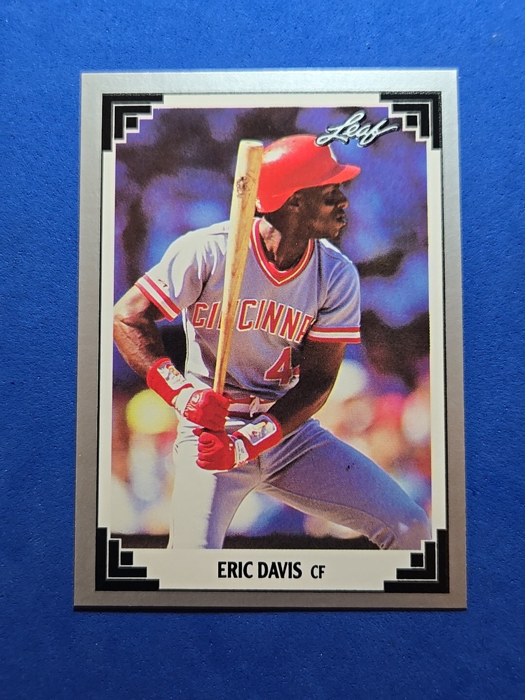 1991 Eric Davis Leaf #37