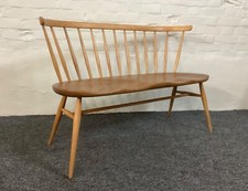 Ercol Windsor 349 Loveseat, produced 1956-59.