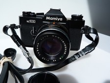 EXC Mamiya NC1000 SLR 35mm F. Camera Black w SEKOR CS 50/1.7 Lens.READ