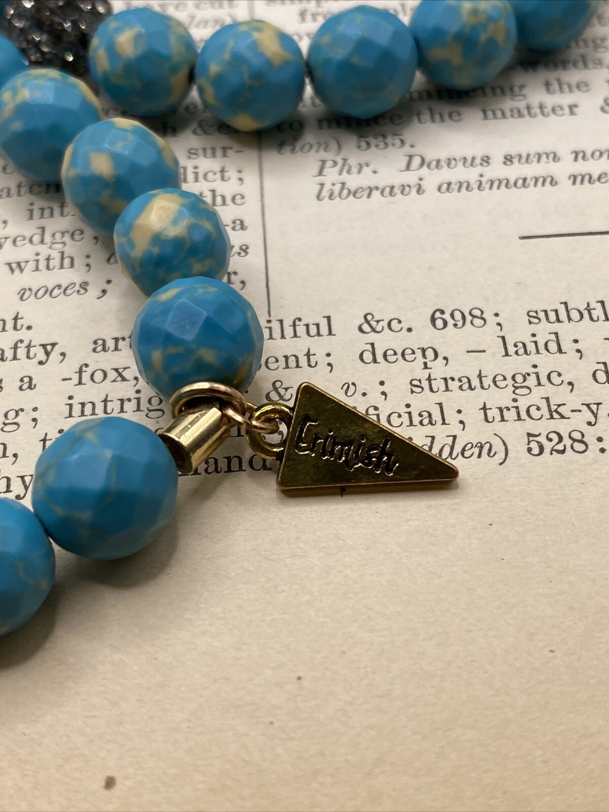 Erimish Beaded & Rhinestone Stack Bracelet Set Of… - image 5