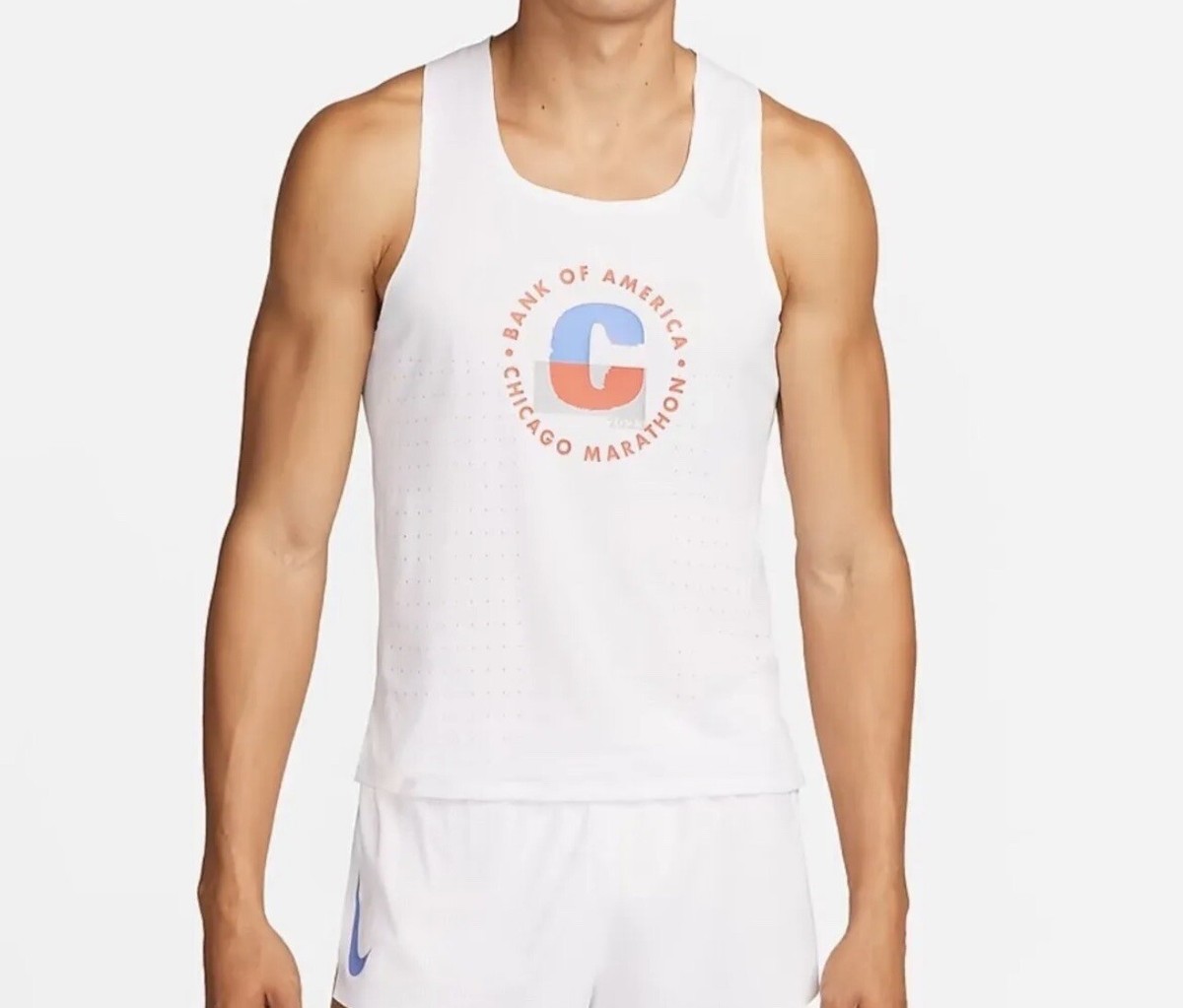 NIKE AEROSWIFT シングレット 2023 US XS Nike Chicago Marathon 2023 AeroSwift Running Singlet Tank