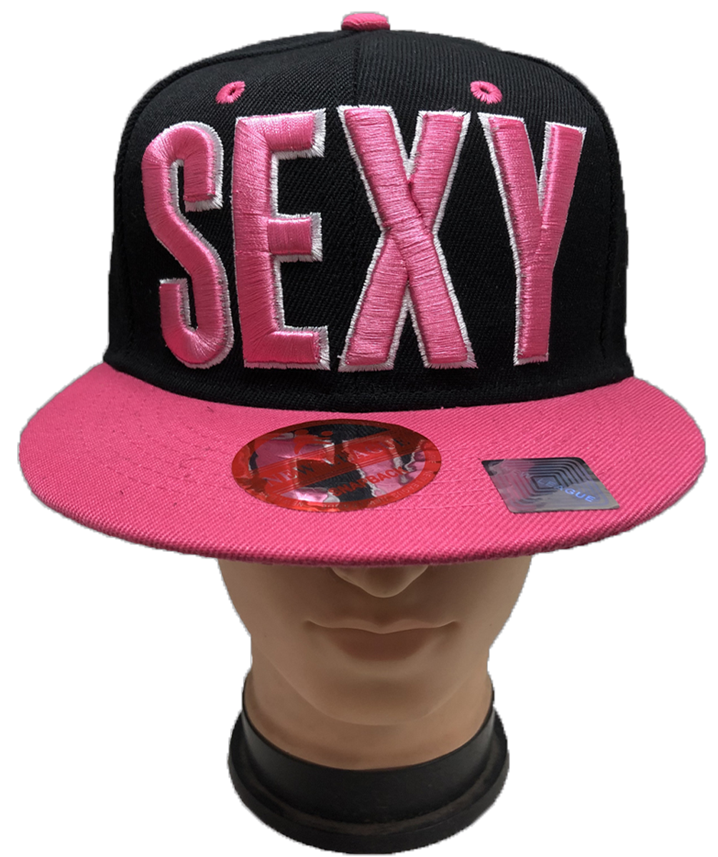 帽子 SEX cap Pink free size SEXY Hip Hop 3D Embroidered Snapback Adjustable Baseball Cap Hats