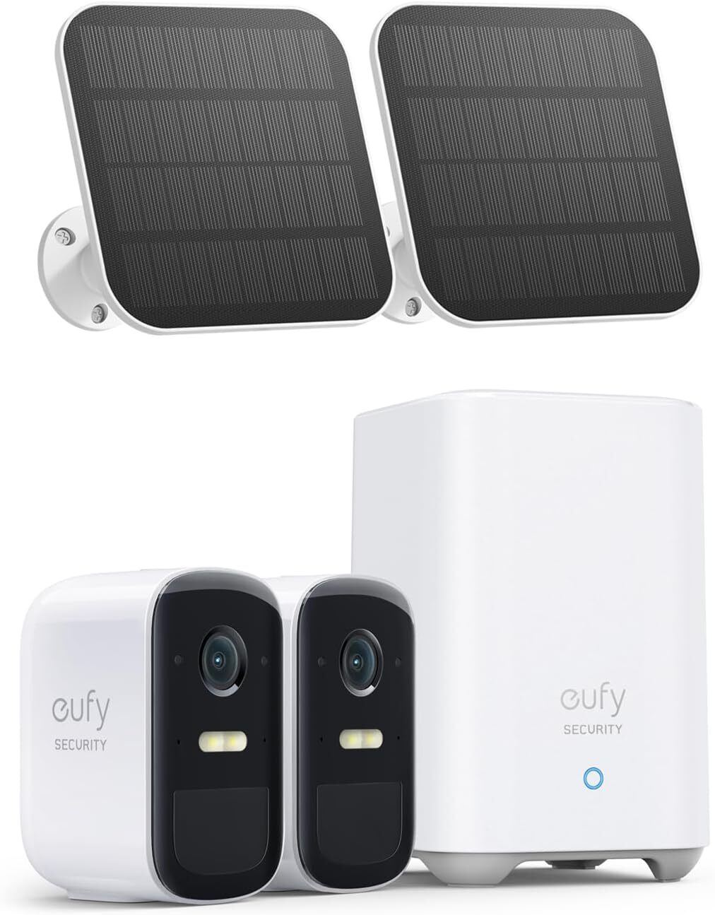 eufyCam 2C Pro 2+1 Kit with Solar Panel 2W, Wireless Home Security System...