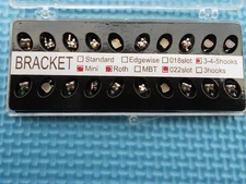 100 Box Dental Orthodontic Metal Brackets Mini Roth 022 345Hooks Neutral Packing