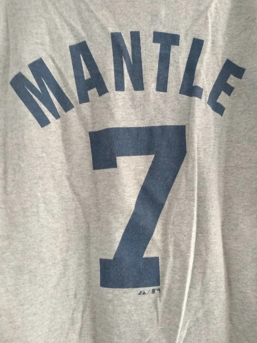 Mickey mantle hotsell t shirt yankees