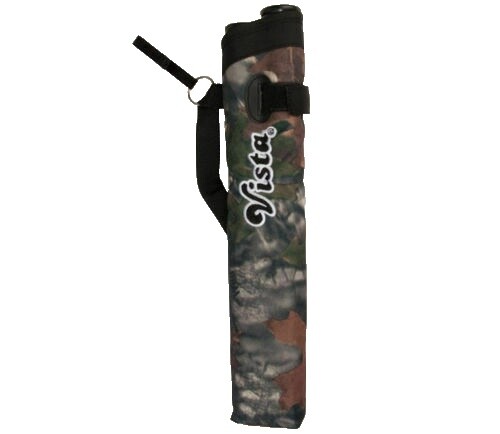 Vista Predator Camo Hip Quiver - Holds 4 Arrows, RH/LH, With Foam Cup