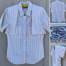 Vintage Victoria Falls Trading Company by Vue Western Blouse Shirt 80s 90s 10 
