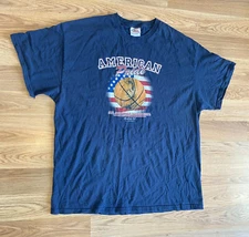 Vintage American Pride T-Shirt Basketball Graphic Slam It Men’s Size 2XL XXL