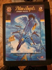 Blue Angels Freedom Guardian Angels Puzzle 550 Piece Jigsaw Puzzle New USA Made