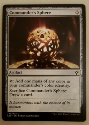 1x Commander's Sphere Commander 2020 Ikoria MTG Magic the Gathering NM