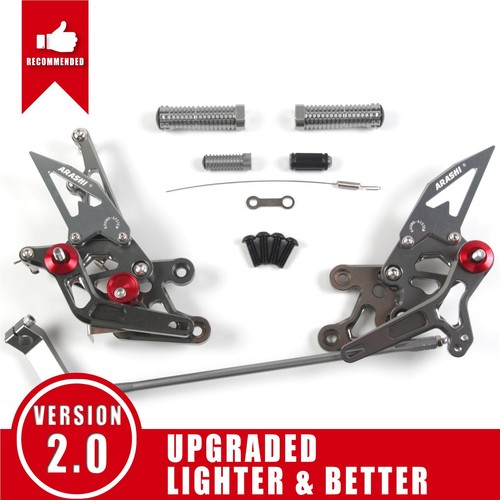 Arashi Racing Footrest Rear Sets For Yamaha FZ1 2006 2016 / FZ8 2010