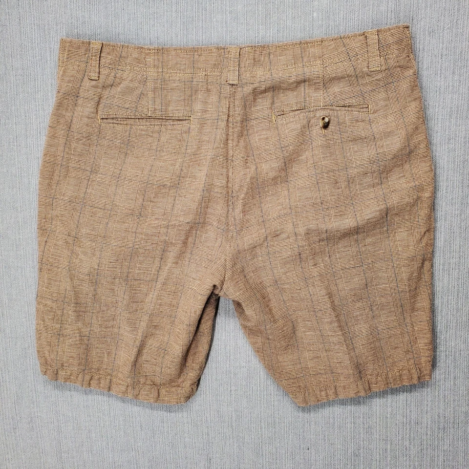 Pantalones Cortos Daniel Cremieux a Cuadros Para Hombre Talla 40 XL Nantucket Golf Negocios Informales Cuadros Foto 3 de 4