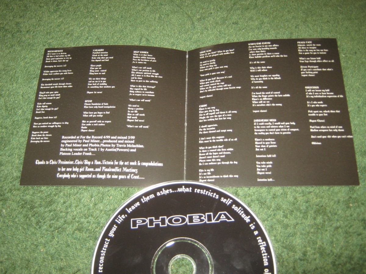 Phobia - Destroying The Masses (cd) | eBay