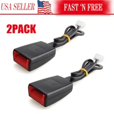 Front Driver Safety Seat belt Buckle Plug Connector Warning Cable Camlock Duty