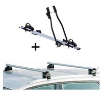 FahrradträGer Sagittar+RelingträGer CRV107A FüR FüR FüR Seat Leon III SW 5TüRer