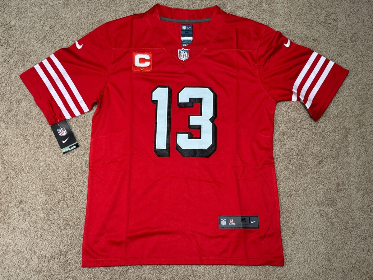 San Francisco 49ers Brock Purdy #13 Scarlet Jersey All Stitched