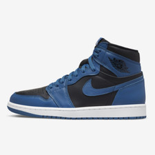 Nike Air Jordan 1 Retro High OG Basketball Shoes 555088-404 "Dark Marina Blue"