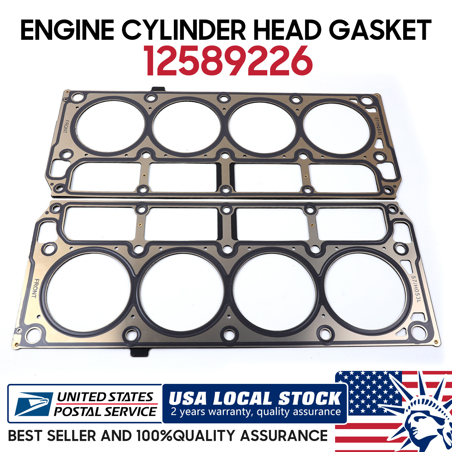 Modigt Cylinder Head Gasket OE: 12589226 Fit For 1998-2002 Pontiac Firebird US