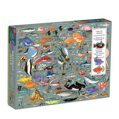 Deepest Dive 1000 Piece Jigsaw Puzzle Galison New