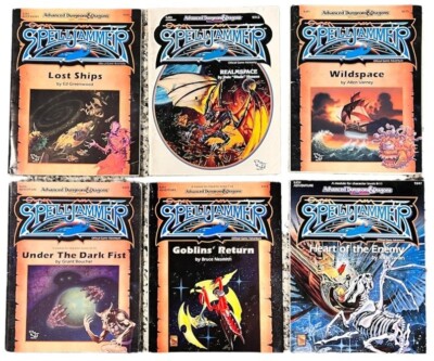 Lot of Spelljammer Advanced Dungeons & Dragons AD&D D&D TSR + Universe ...