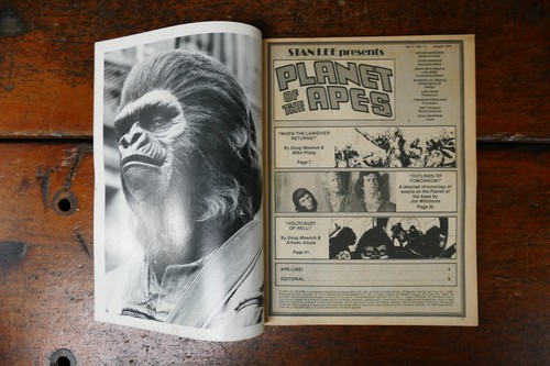 Planet of the Apes #11 - 1975 Marvel Curtis Comics Magazine Bronze Age Sci-Fi - Picture 11 of 12