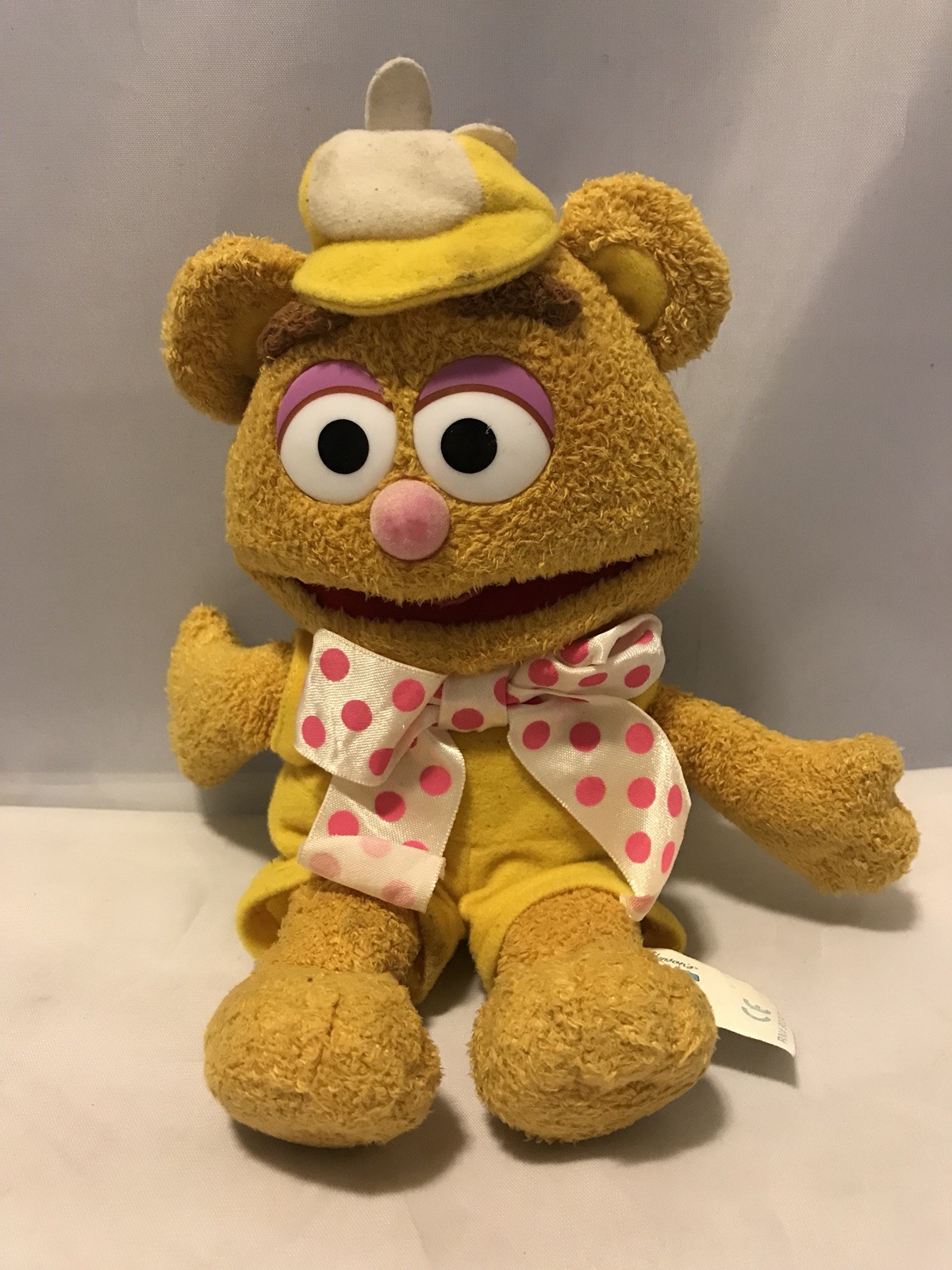 Fozzie Bear Plush Bean Bag Doll Muppets 9 inch Jim Hanson’s Muppet