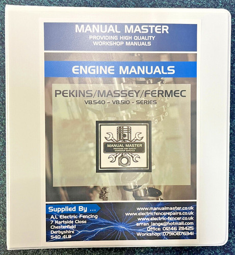 Perkins V8.510, V8.540 Massey
