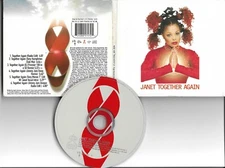 JANET JACKSON Together Again 6 TRX REMIXES & EDITS Europe CD single USA Seller