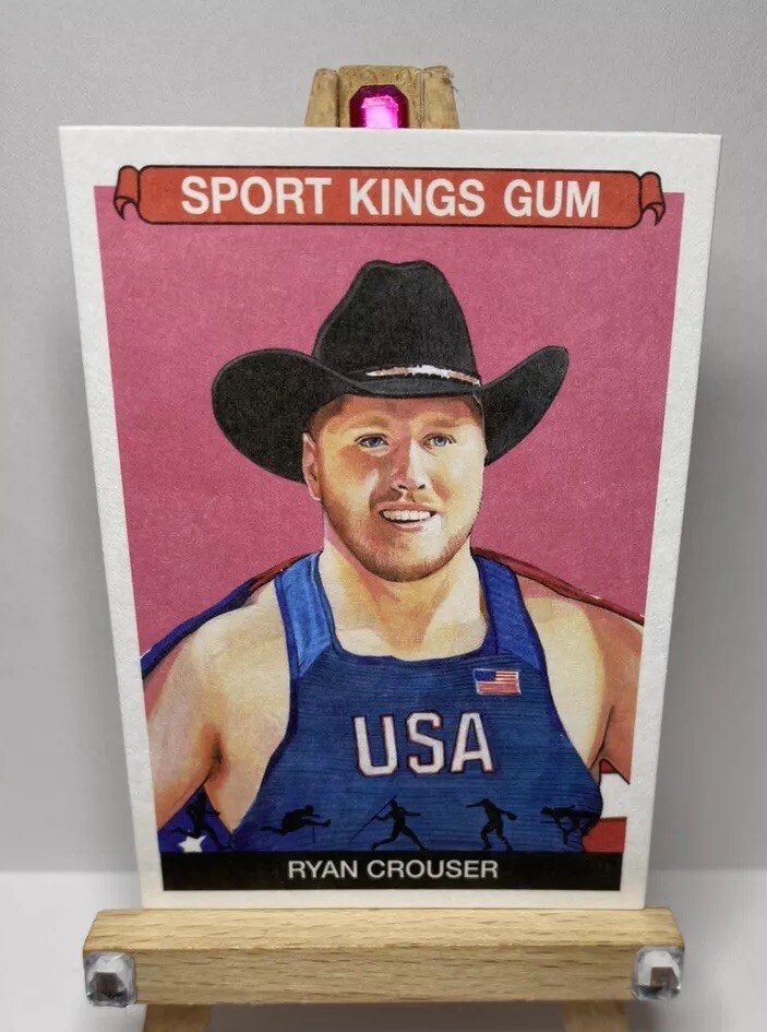 RYAN CROUSER 2022 Sportkings Vol 3 #109 Texas/Team USA Track & Field