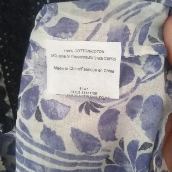 Top tunica nappe Tory Burch Gracelynn blu Jay Nerina nuovo con etichette taglia 10 prezzo al pubblico consigliato $275