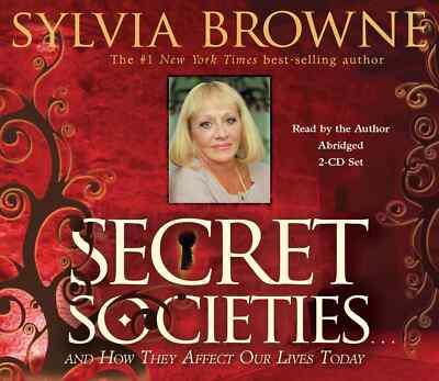 AUDIO CD Secret Societies How They Affect Our Lives Today Sylvia Browne