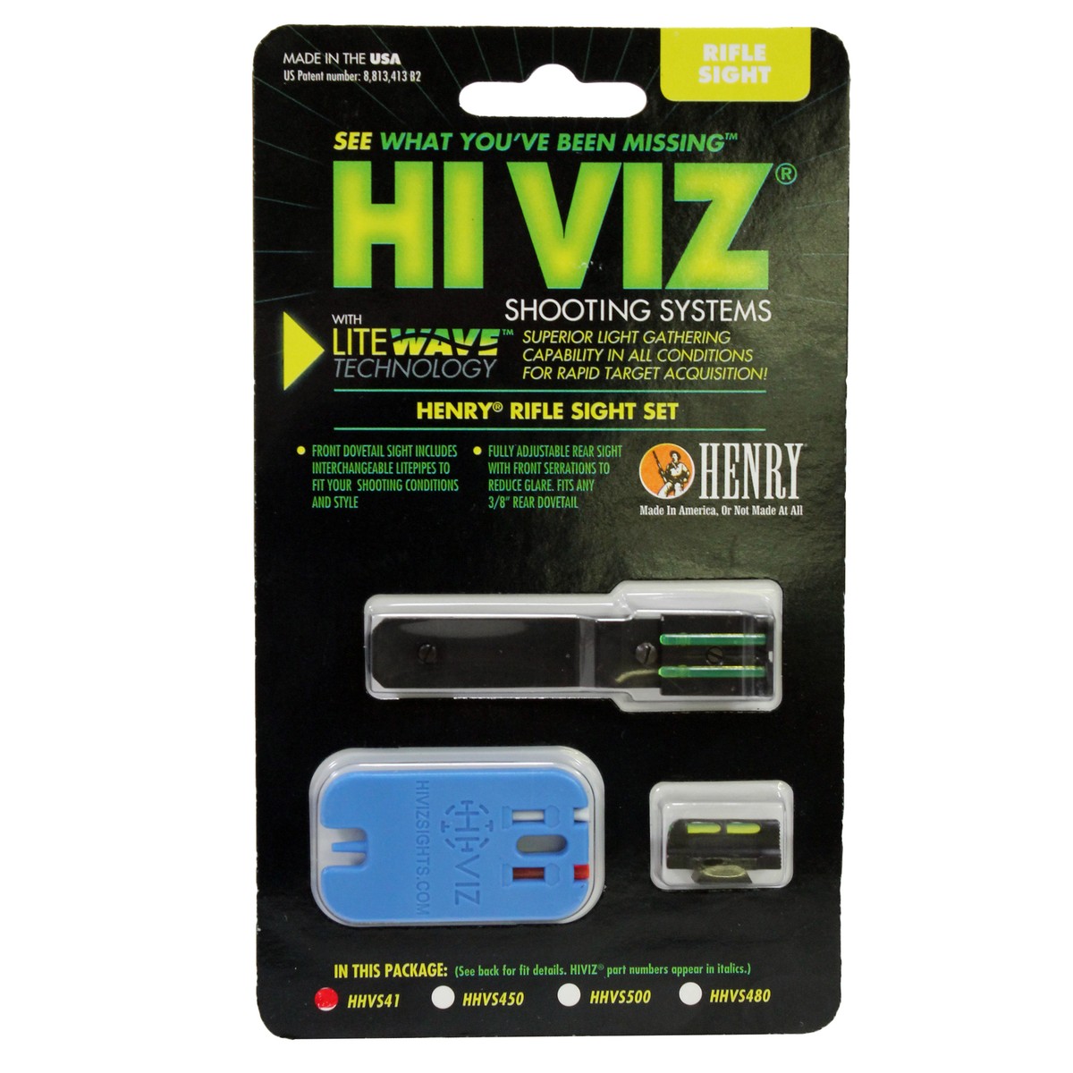 HiViz Litewave F&r Sight Henry Big Boy Rifles HHVS41 for sale