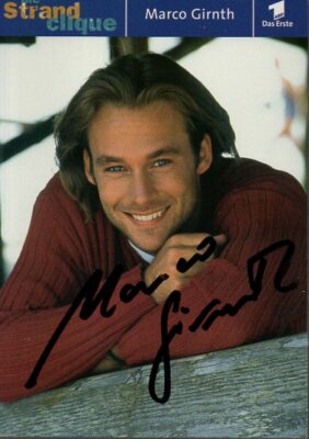 Autograph - Marco Girnth (The Beach Clique)
