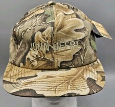 John Deere Camouflage K-Products Snapback Farmer Trucker Hat/Cap - Made in USA