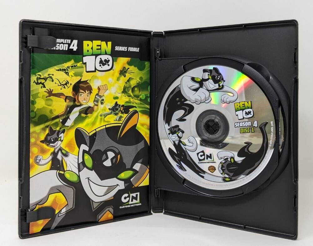 Dvd Ben 10 4 Séries Completas E 6 Filmes Dublado Coleção