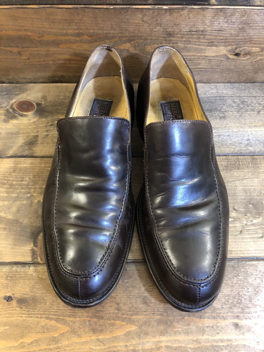 Mercanti Fiorentini Loafers Mens Sz 9 M Dress Shoes Brown  display picture 3