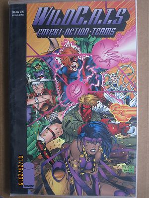 1993 IMAGE COMICS WILDC.A.T.S: COVERT ACTION TEAMS TPB WITH #0 BY