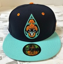 Ashville Tourists MILB NE 2023 Copa De La Diversion Fitted Hat~Navy