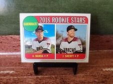 2018 Topps Heritage Anthony Banda Jimmy Sherfy Rookie Rc Diamondbacks #79